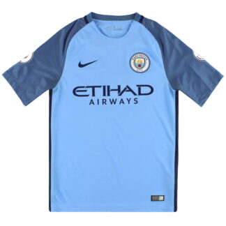 2016-17 Manchester City Nike Home Shirt S