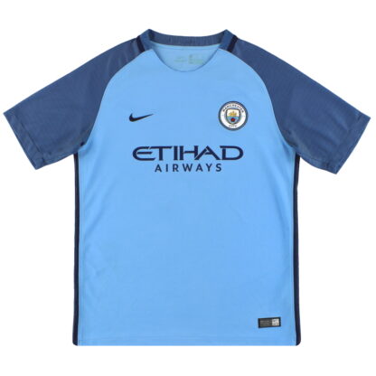 2016-17 Manchester City Nike Home Shirt XL.Boys