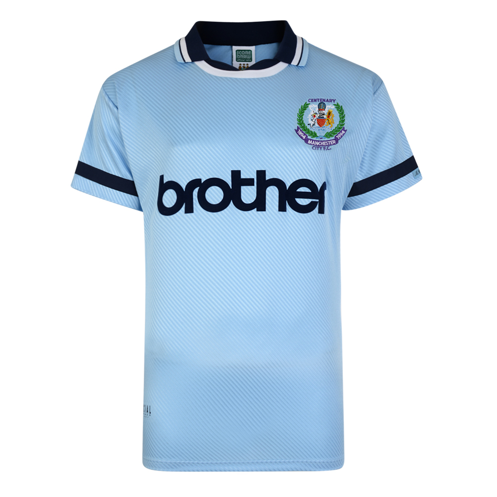 man city centenary shirt