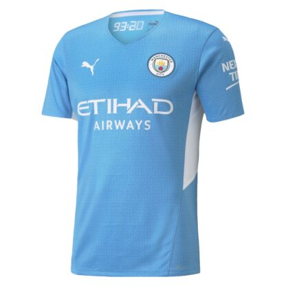 2021-2022 Man City Authentic Home Shirt