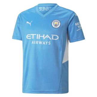 2021-2022 Man City Home Shirt (Kids)