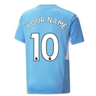 2021-2022 Man City Home Shirt (Kids) (Your Name)