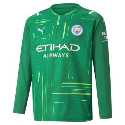 2021-2022 Man City LS Goalkeeper Shirt (Green)