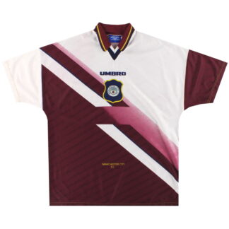 1996-97 Manchester City Umbro Away Shirt XL