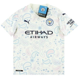 2020-21 Manchester City Puma Third Shirt *BNIB* XS.Boys