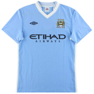 2011-12 Manchester City Umbro Home Shirt S