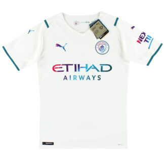 2021-22 Manchester City Puma Player Issue Away Shirt *w/tags*