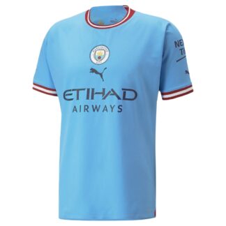 2022-2023 Man City Authentic Home Shirt