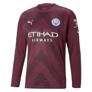 2022-2023 Man City LS Goalkeeper Shirt (Grape Wine)