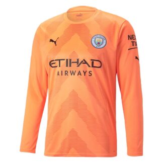 2022-2023 Man City LS Goalkeeper Shirt (Neon Citrus)