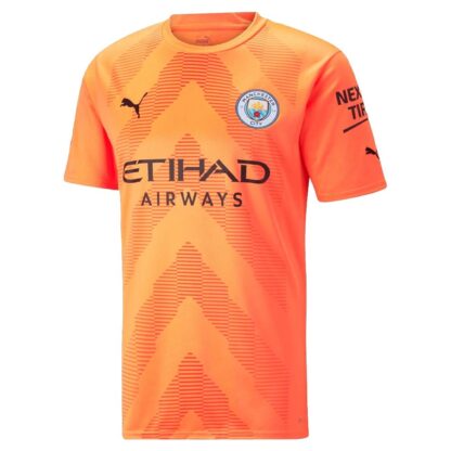 2022-2023 Man City SS Home Goalkeeper Shirt (Neon Citrus)