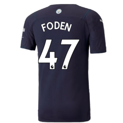 2021-2022 Man City Authentic Third Shirt (FODEN 47)