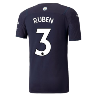 2021-2022 Man City Authentic Third Shirt (RUBEN 3)