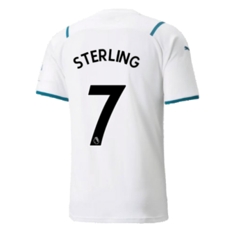 2021-2022 Man City Away Shirt (STERLING 7)