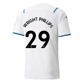 2021-2022 Man City Away Shirt (WRIGHT PHILLIPS 29)