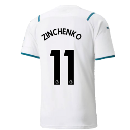 2021-2022 Man City Away Shirt (ZINCHENKO 11)