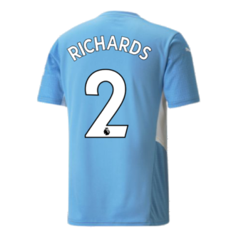 2021-2022 Man City Home Shirt (RICHARDS 2)