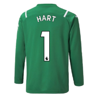 2021-2022 Man City LS Goalkeeper Shirt (Green) (HART 1)