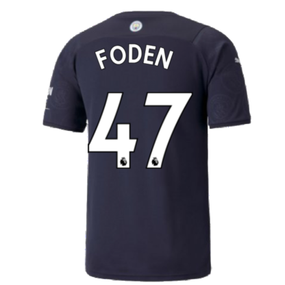 2021-2022 Man City Third Shirt (FODEN 47)