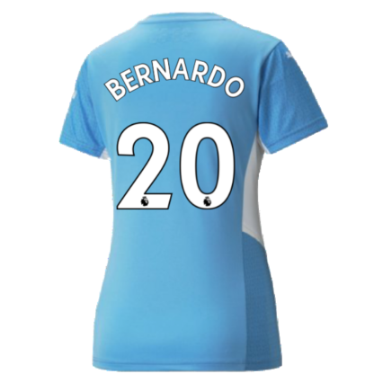 2021-2022 Man City Womens Home Shirt (BERNARDO 20)