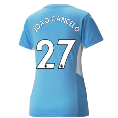2021-2022 Man City Womens Home Shirt (JOAO CANCELO 27)