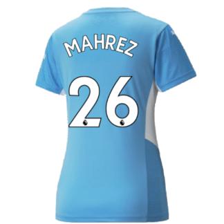 2021-2022 Man City Womens Home Shirt (MAHREZ 26)