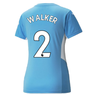 2021-2022 Man City Womens Home Shirt (WALKER 2)