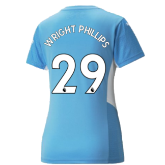 2021-2022 Man City Womens Home Shirt (WRIGHT PHILLIPS 29)