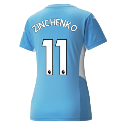 2021-2022 Man City Womens Home Shirt (ZINCHENKO 11)