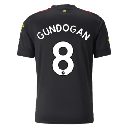 2022-2023 Man City Away Shirt (GUNDOGAN 8)