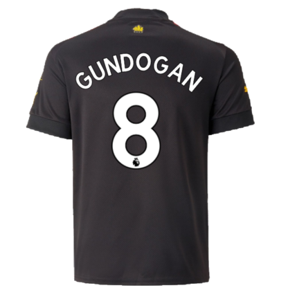 2022-2023 Man City Away Shirt (Kids) (GUNDOGAN 8)