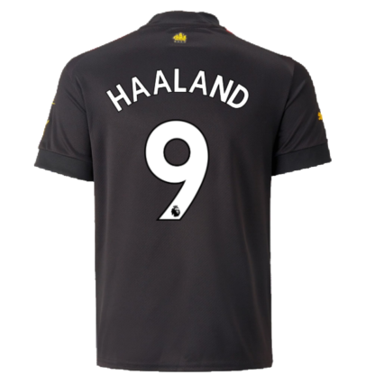 2022-2023 Man City Away Shirt (Kids) (HAALAND 9)