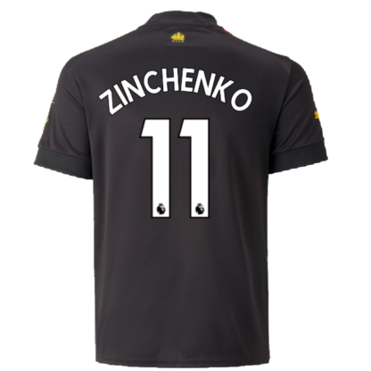 2022-2023 Man City Away Shirt (Kids) (ZINCHENKO 11)