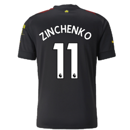 2022-2023 Man City Away Shirt (ZINCHENKO 11)