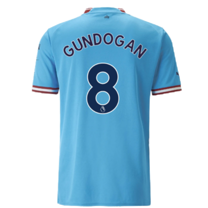 2022-2023 Man City Home Shirt (GUNDOGAN 8)