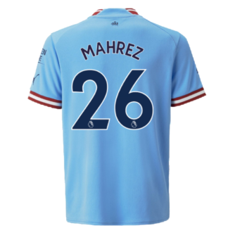 2022-2023 Man City Home Shirt (Kids) (MAHREZ 26)