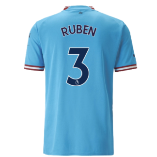 2022-2023 Man City Home Shirt (RUBEN 3)