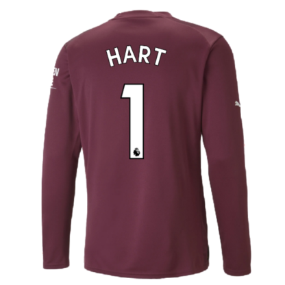 2022-2023 Man City LS Goalkeeper Shirt (Grape Wine) (HART 1)