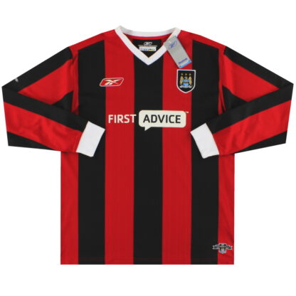 2003-04 Manchester City Reebok Away Shirt L/S *w/tags* L