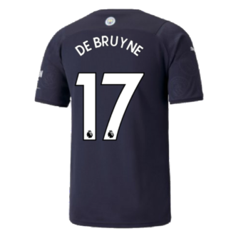 2021-2022 Man City Third Shirt (DE BRUYNE 17)
