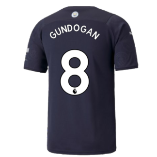 2021-2022 Man City Third Shirt (GUNDOGAN 8)