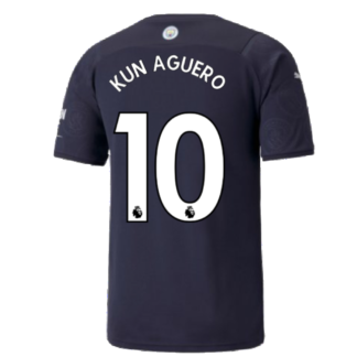 2021-2022 Man City Third Shirt (KUN AGUERO 10)