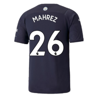 2021-2022 Man City Third Shirt (MAHREZ 26)