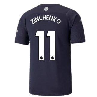 2021-2022 Man City Third Shirt (ZINCHENKO 11)
