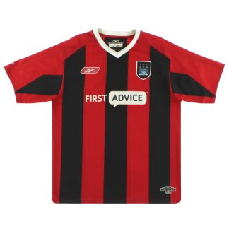 2003-04 Manchester City Reebok Away Shirt L