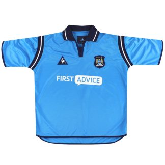 2002-03 Manchester City Le Coq Sportif Home Shirt M