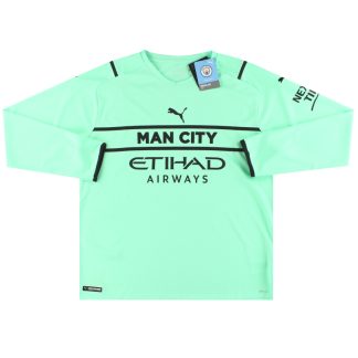 2021-22 Manchester City Puma Third Goalkeeper Shirt *w/tags* XL