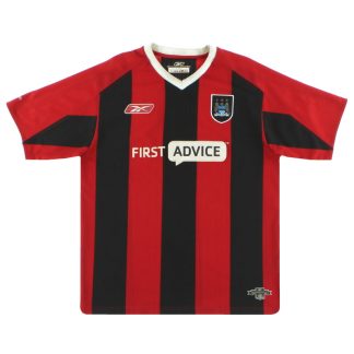 2003-04 Manchester City Reebok Away Shirt XL - Manchester City / Excellent / XL