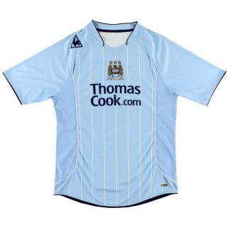 2007-08 Manchester City Le Coq Sportif Home Shirt XL - Manchester City / Very Good / XL