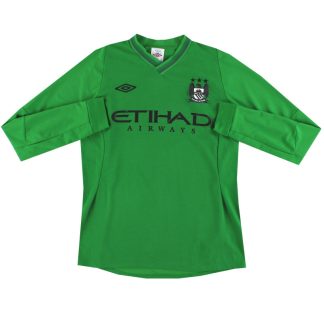 2012-13 Manchester City Umbro Goalkeeper Shirt M - Manchester City / Excellent / Medium